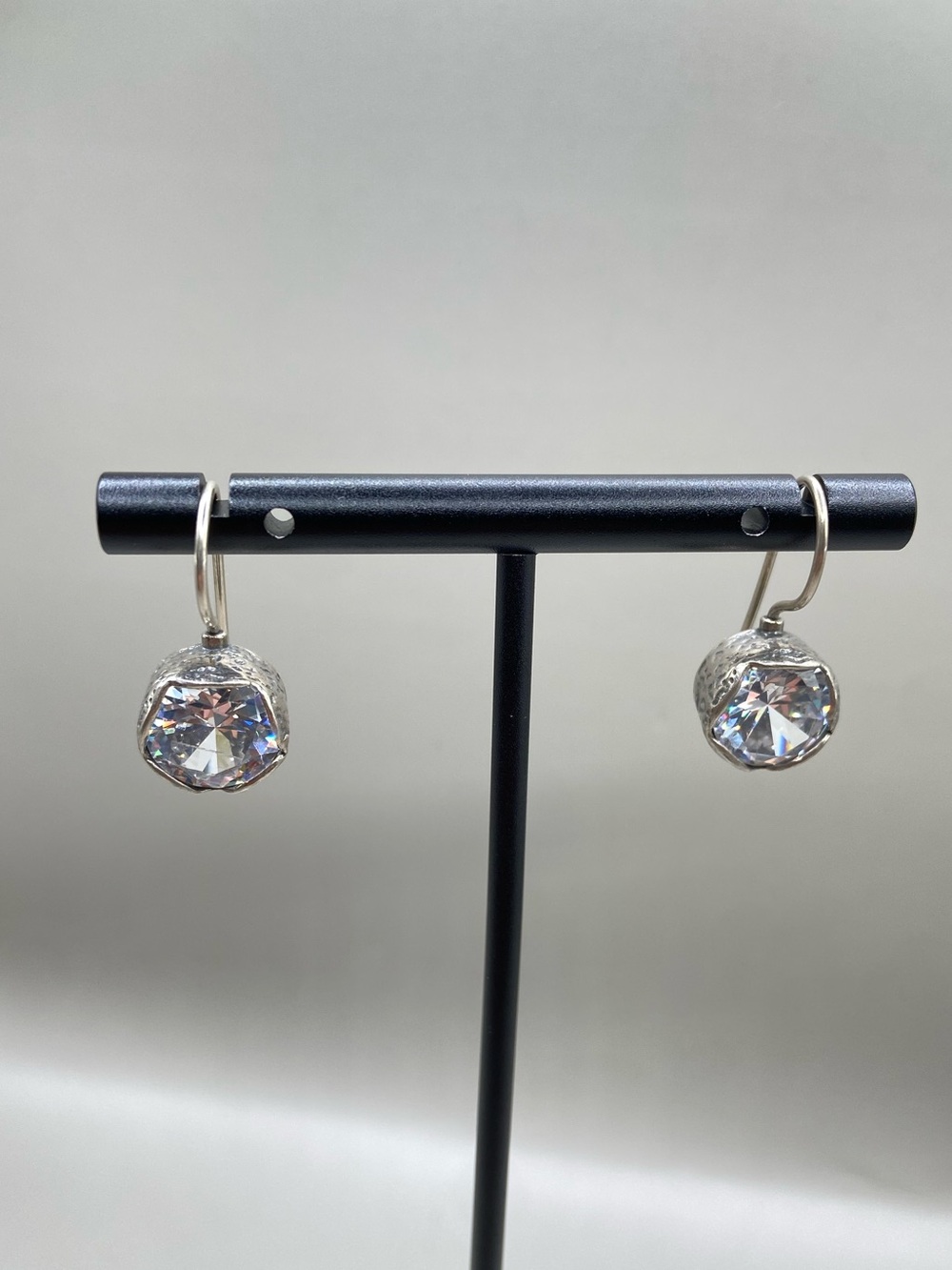 Silpada Cubic Zirconia "Cinema Star" Earrings